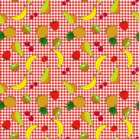 Fruit Design Fabric - Fruit Repeat