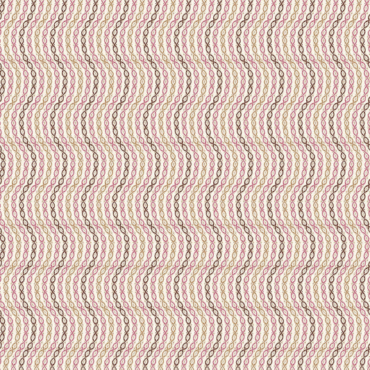 Toile Design Fabric - Lozenge