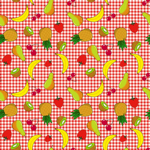 Fruit Design Fabric - Fruit Repeat
